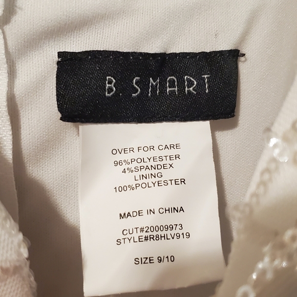 White B. Smart Elegant Sequin Dress - Picture 8 of 8